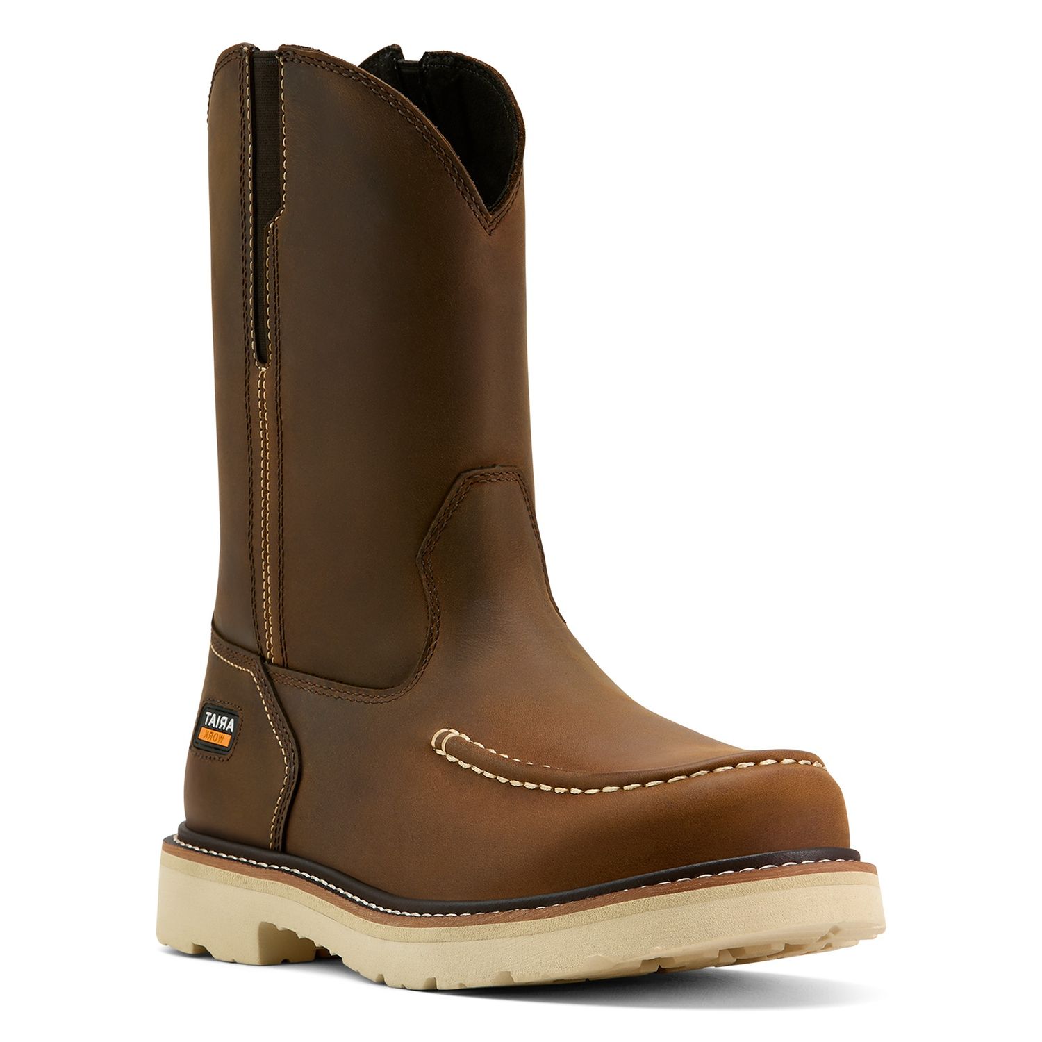 Men's Ariat Rebar Lift Pull On Moc Toe Work Boot 10061286