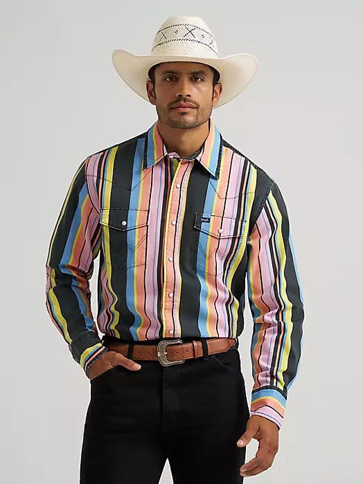 Wrangler Vintage Inspired L/S Shirt - Classic Fit 112374803