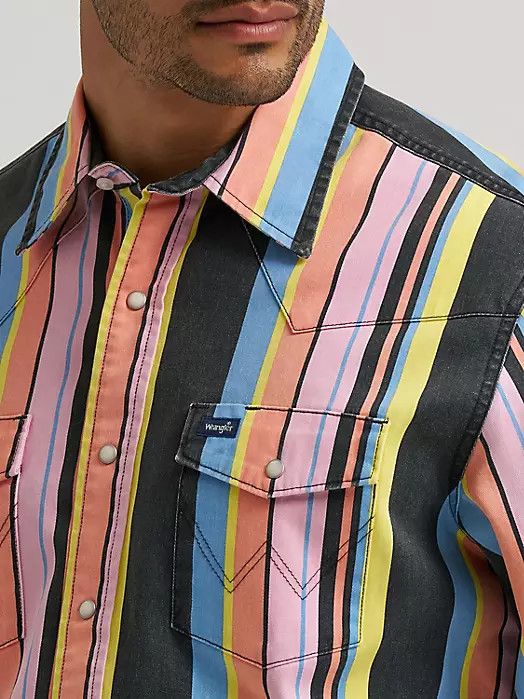 Wrangler Vintage Inspired L/S Shirt - Classic Fit 112374803