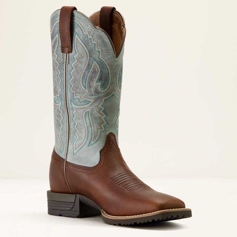 Women's Hybrid Ranchwork Wide Square Toe Western Boot 10064003