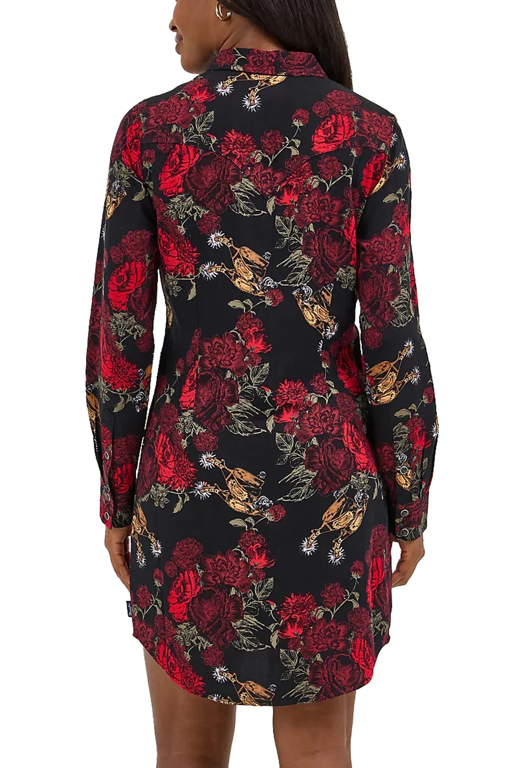 Women's Punchy Western Snap Dress. 112371691