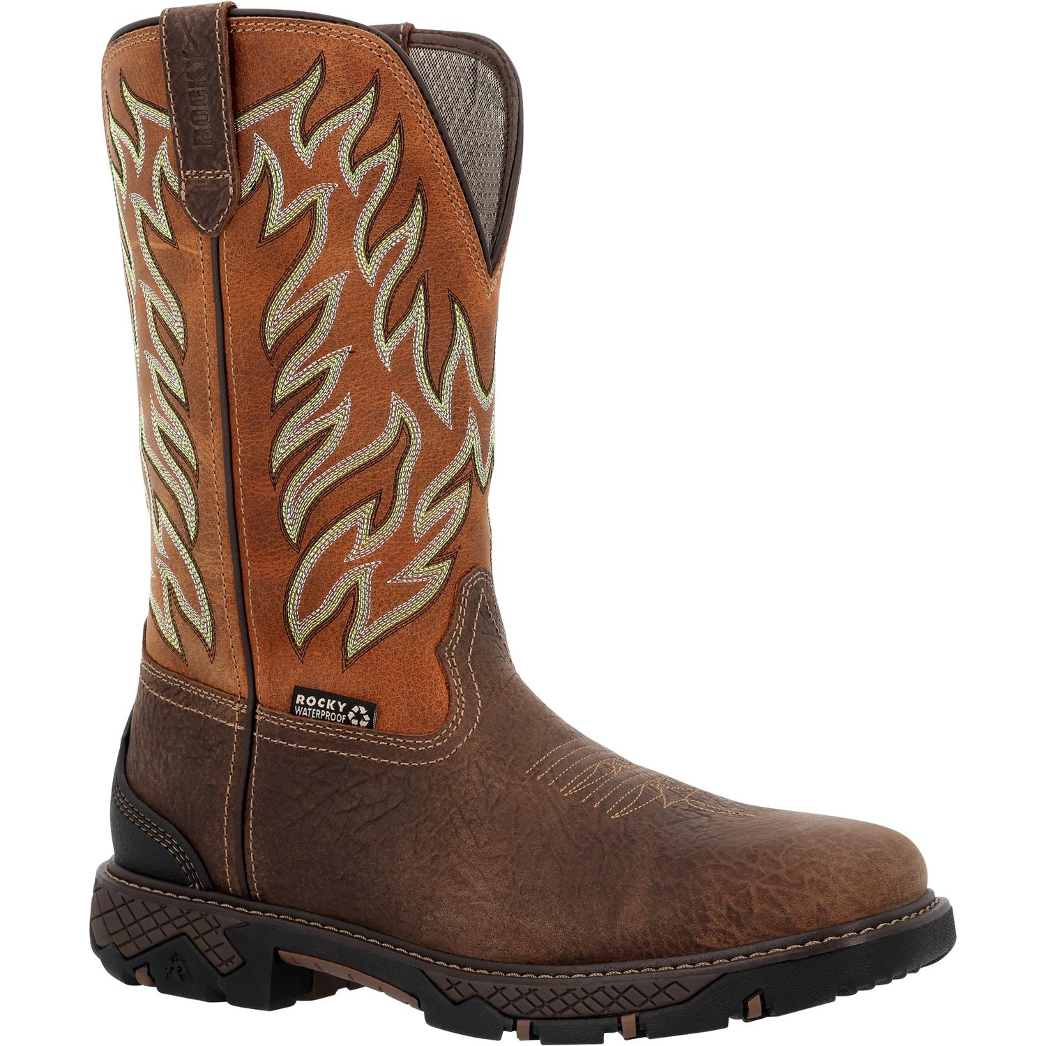 Men's Rocky Ironhawk Waterproof Western Boot RKW0469