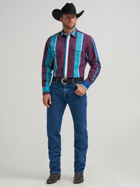 Wrangler L/S Brushpopper Vintage Shirt - Regular Fit 112375225