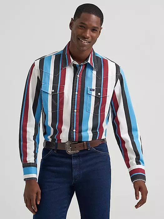Wrangler Long Sleeve, Vintage Inspired Shirt. 112374804