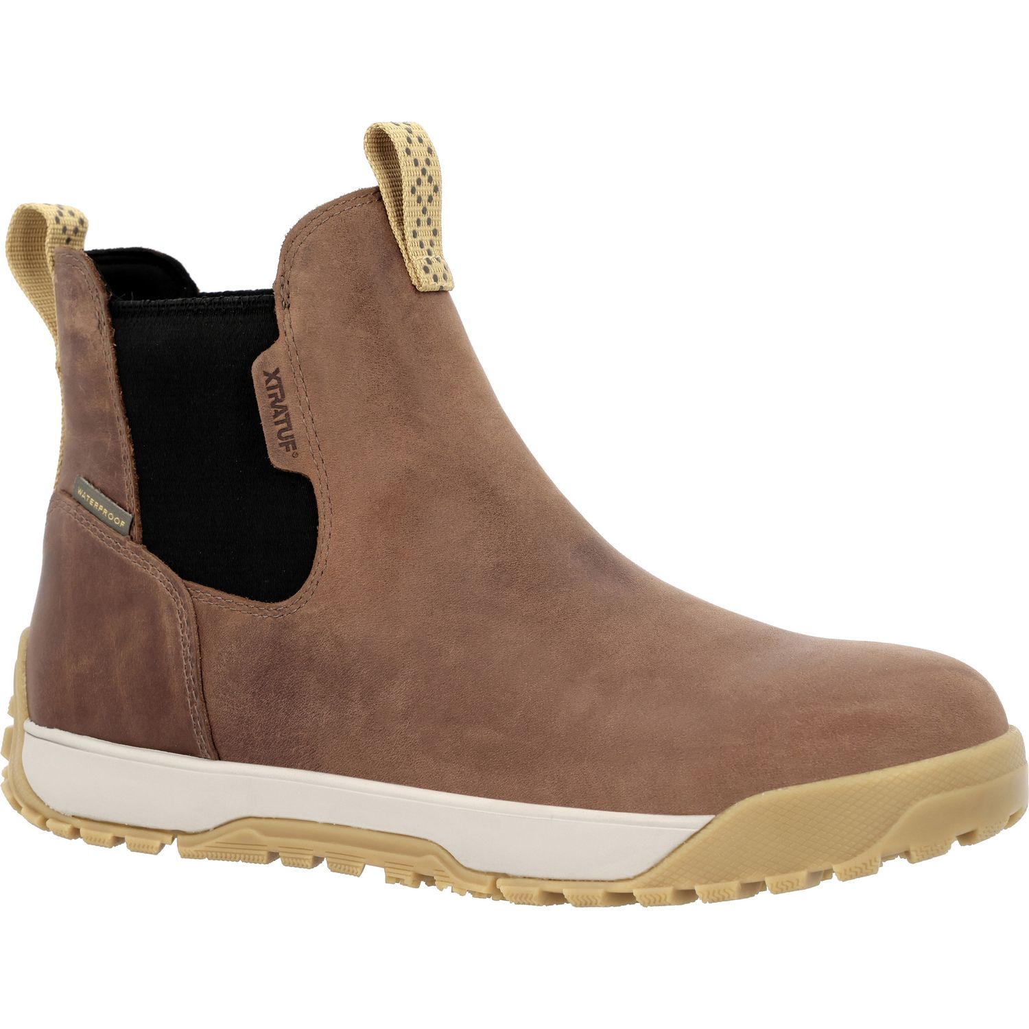 Men's Xtratuf Waterproof Leather Ankle Deck Boot XMABL900