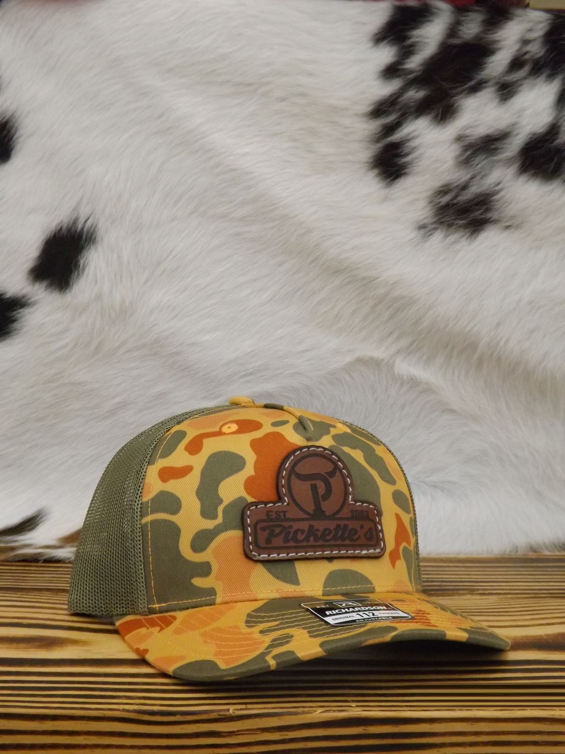 Pickette's Richardson 112 Hat Leather Patch 1