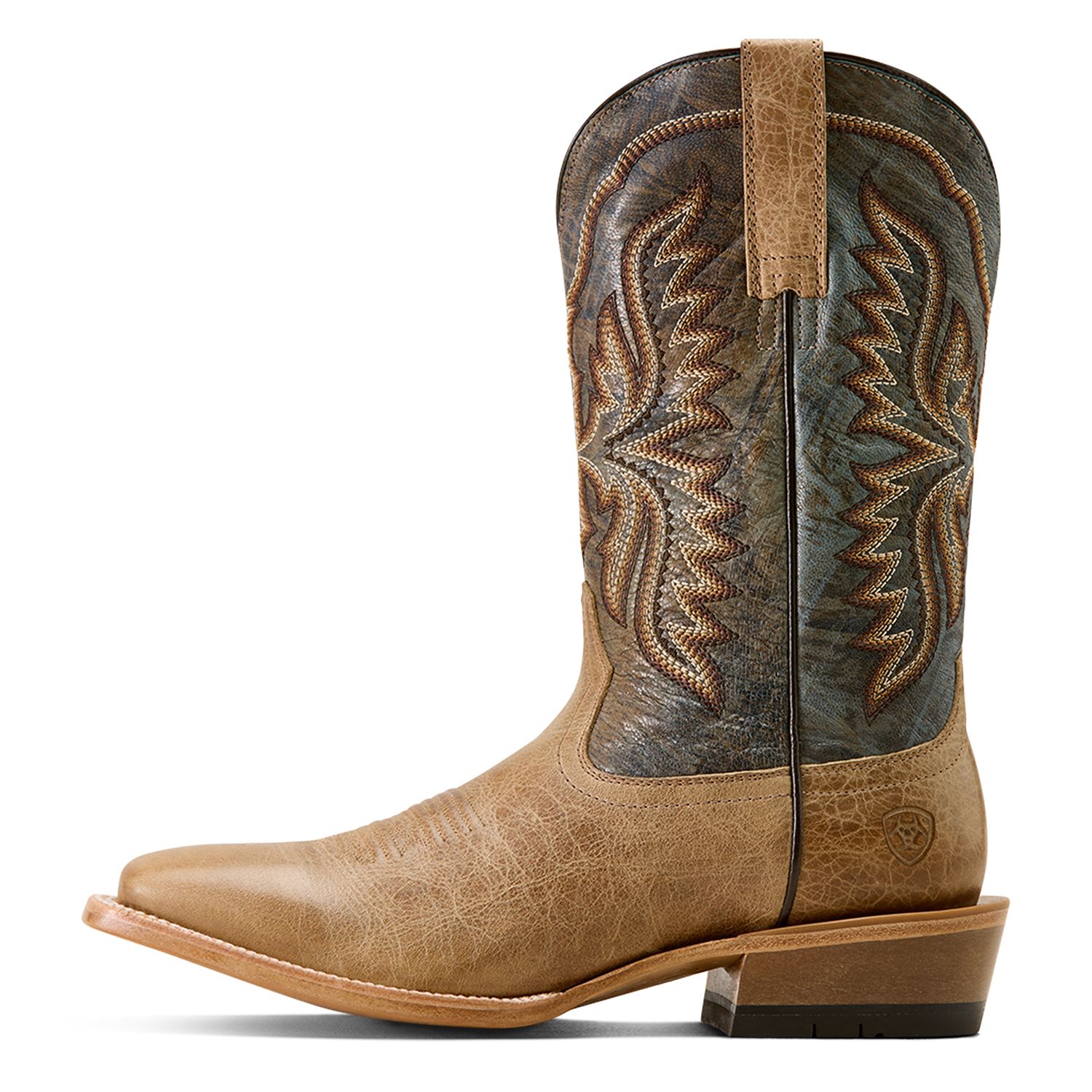 Men's Ariat Preston Wide Square Toe Cowboy Boot by Ariat 10074235