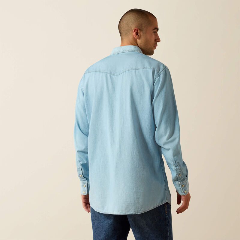 Men's Ariat Cowboy Denim Shirt 10072942