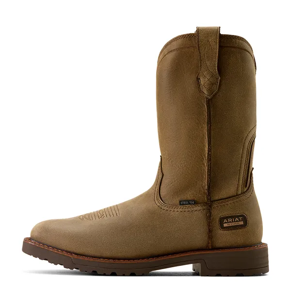 Men's Ariat Activator Pull-On Work Boots - Soft Toe 10074290