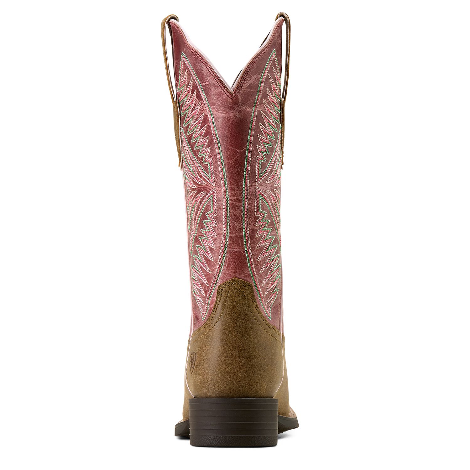 Women's Ariat Round Up Ruidoso Wide Square Toe Western Boot 10074331