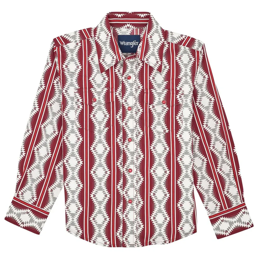 Kid's Wrangler Checotah Classic Fit 112367719