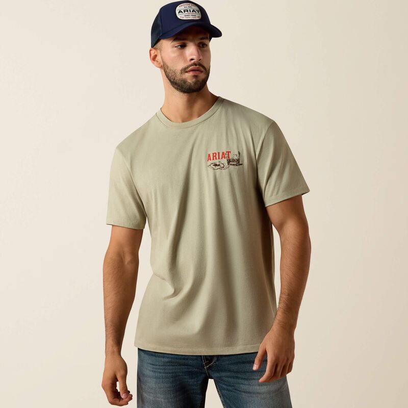 Ariat Whiskey Uno Classic Fit T-Shirt 10073484