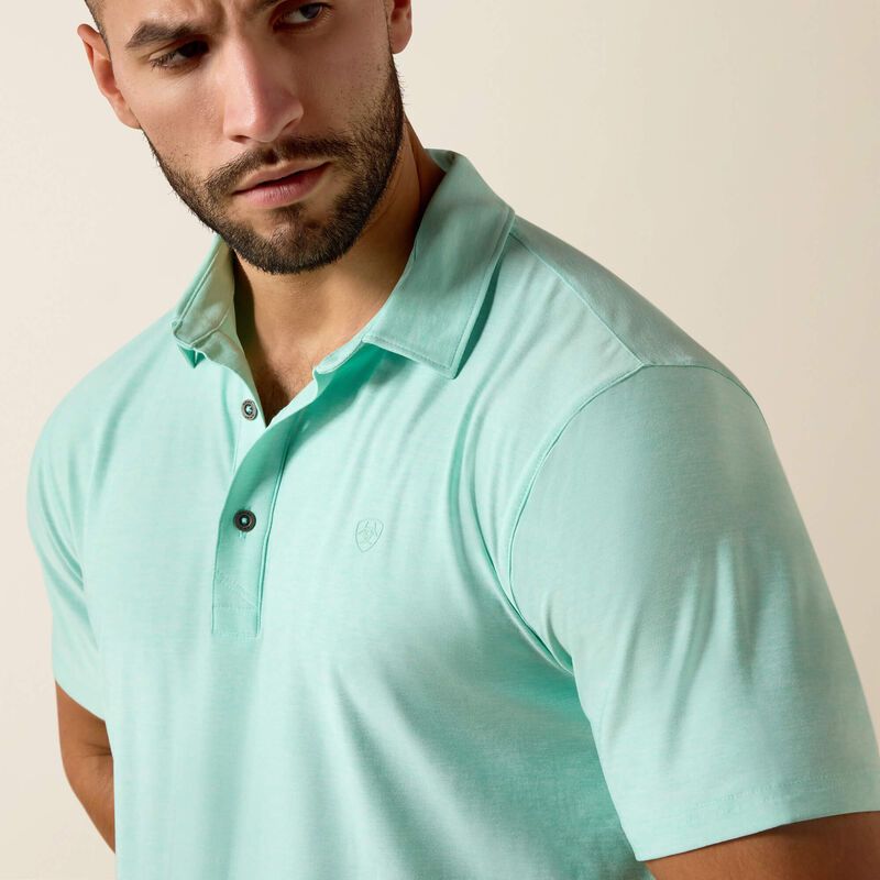 Men's Ariat Charger 2.0 Fitted Polo 10073466
