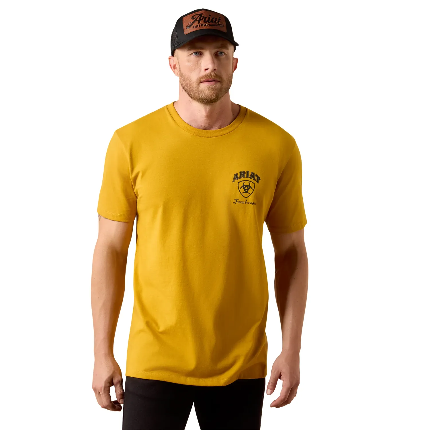 Ariat Men's Farm League Chai Tea Classic Fit T-Shirt 10073459