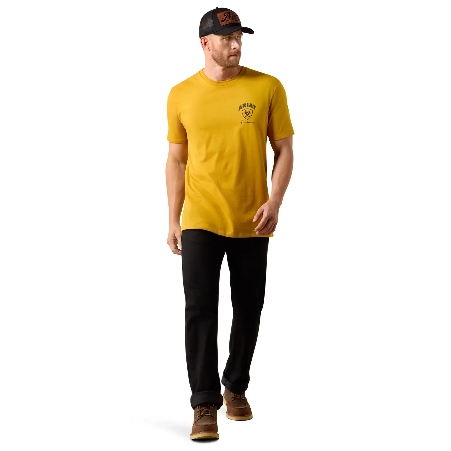 Ariat Men's Farm League Chai Tea Classic Fit T-Shirt 10073459