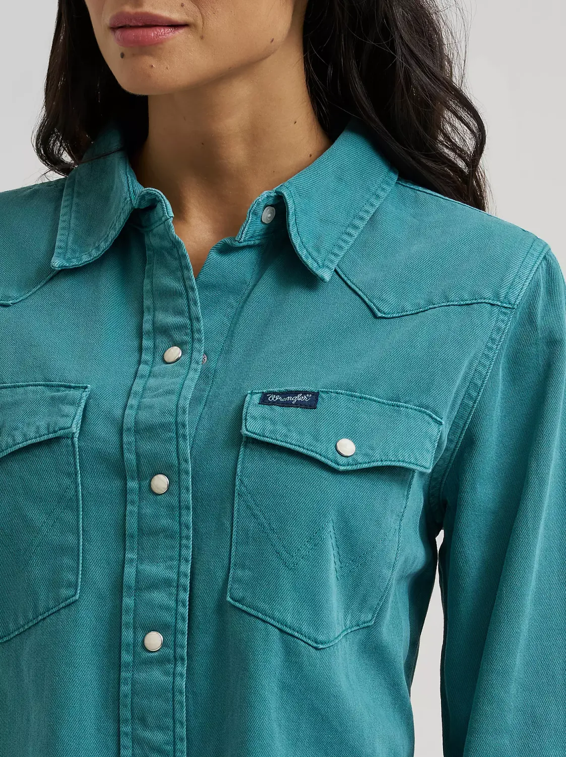Women's Wrangler Colorwash Iconic Snap Shirt 112382675