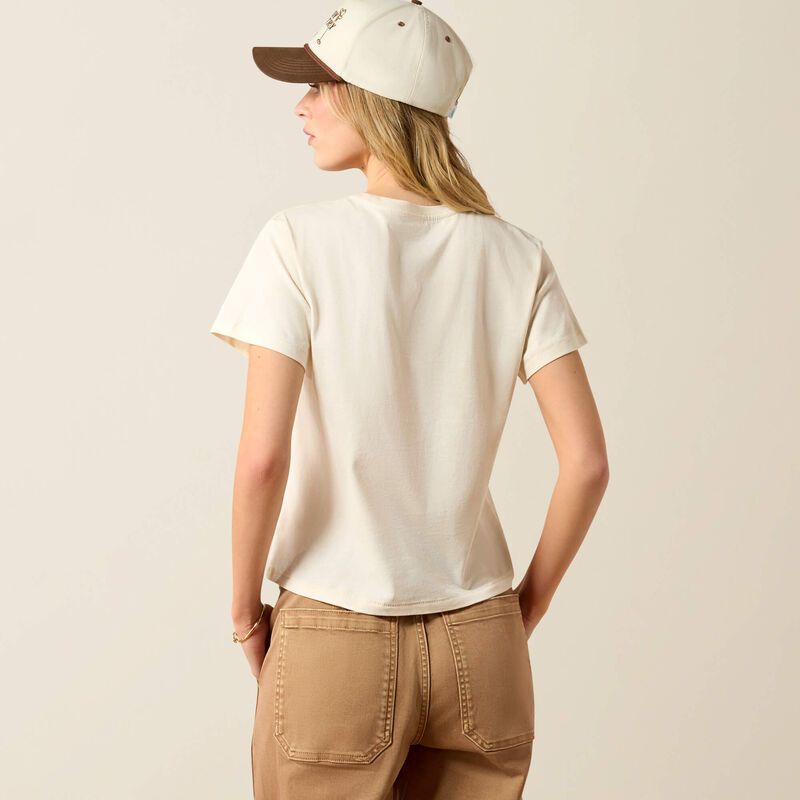 Ariat Women's True West T-Shirt NATURAL 10082163