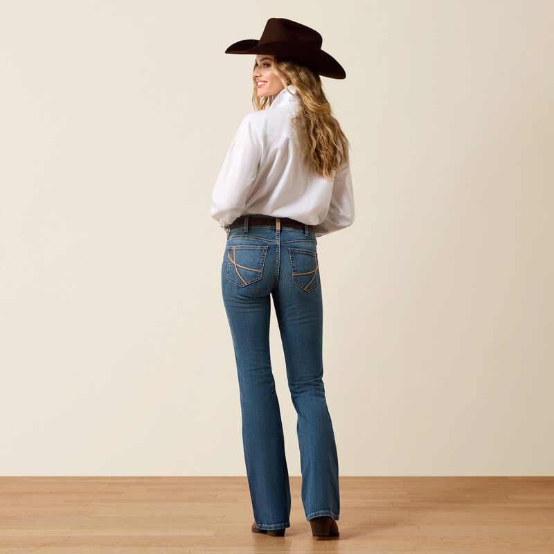 Ariat Women's Perfect Rise Maggie Boot Cut Jeans 10079031