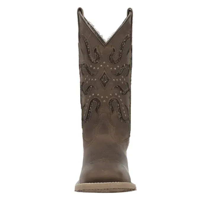 Laredo Women's Lonestar Lace Square Toe Cowgirl Boots 2034