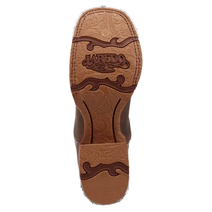 Laredo Women's Lonestar Lace Square Toe Cowgirl Boots 2034