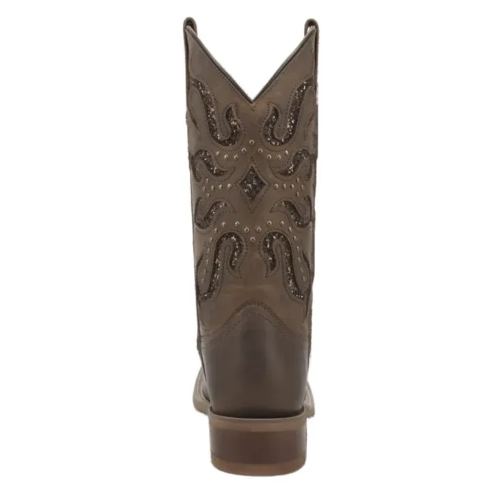 Laredo Women's Lonestar Lace Square Toe Cowgirl Boots 2034