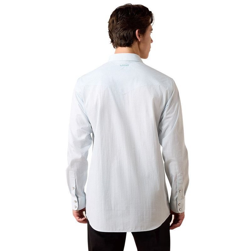 Ariat Men's Wrinkle Free Brennon Geo Print Shirt 10079418