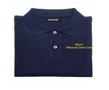 Wound Care Certified Golf Shirt (Womens / Blue)