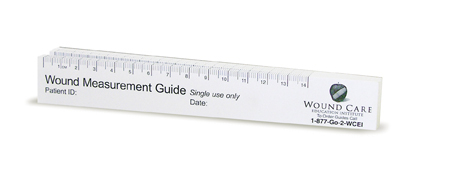 Wound Measurement Guide (Wound Ruler)