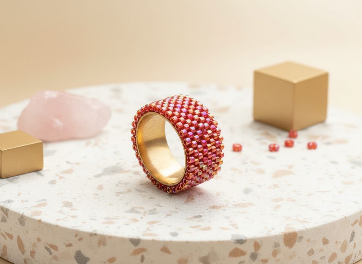 Pierścionek Miyuki, rozm. 22