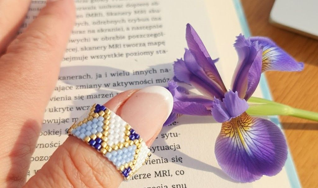 Pierścionek Miyuki, rozm. 20