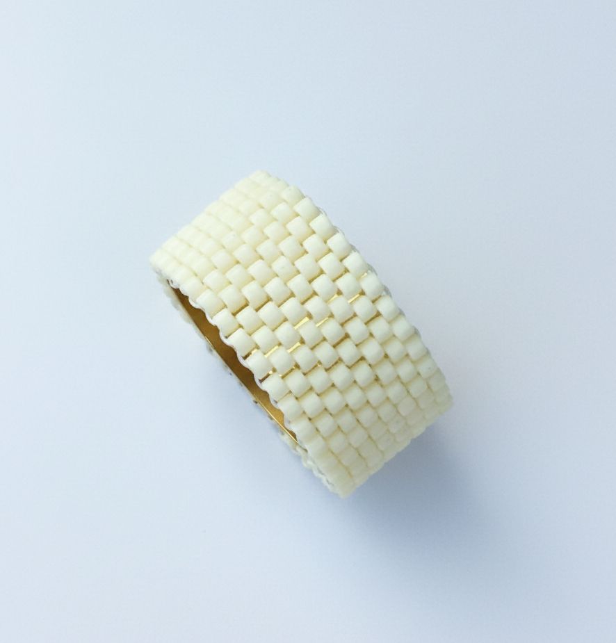 Pierścionek Miyuki, rozm. 21