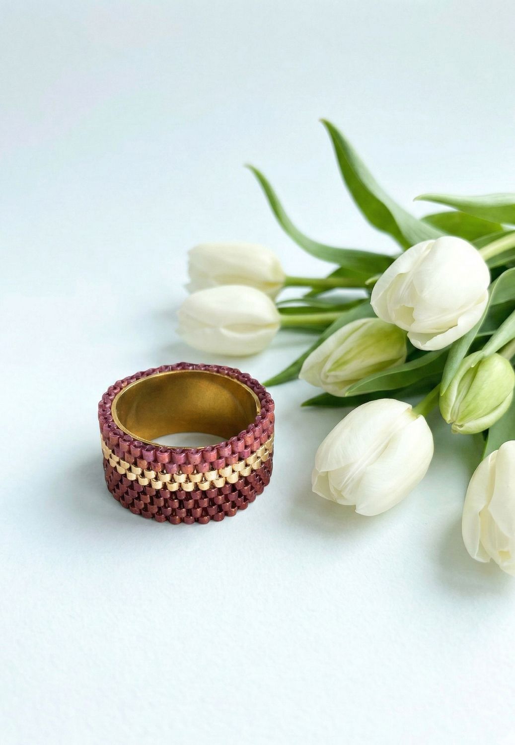 Pierścionek Miyuki, rozm. 21