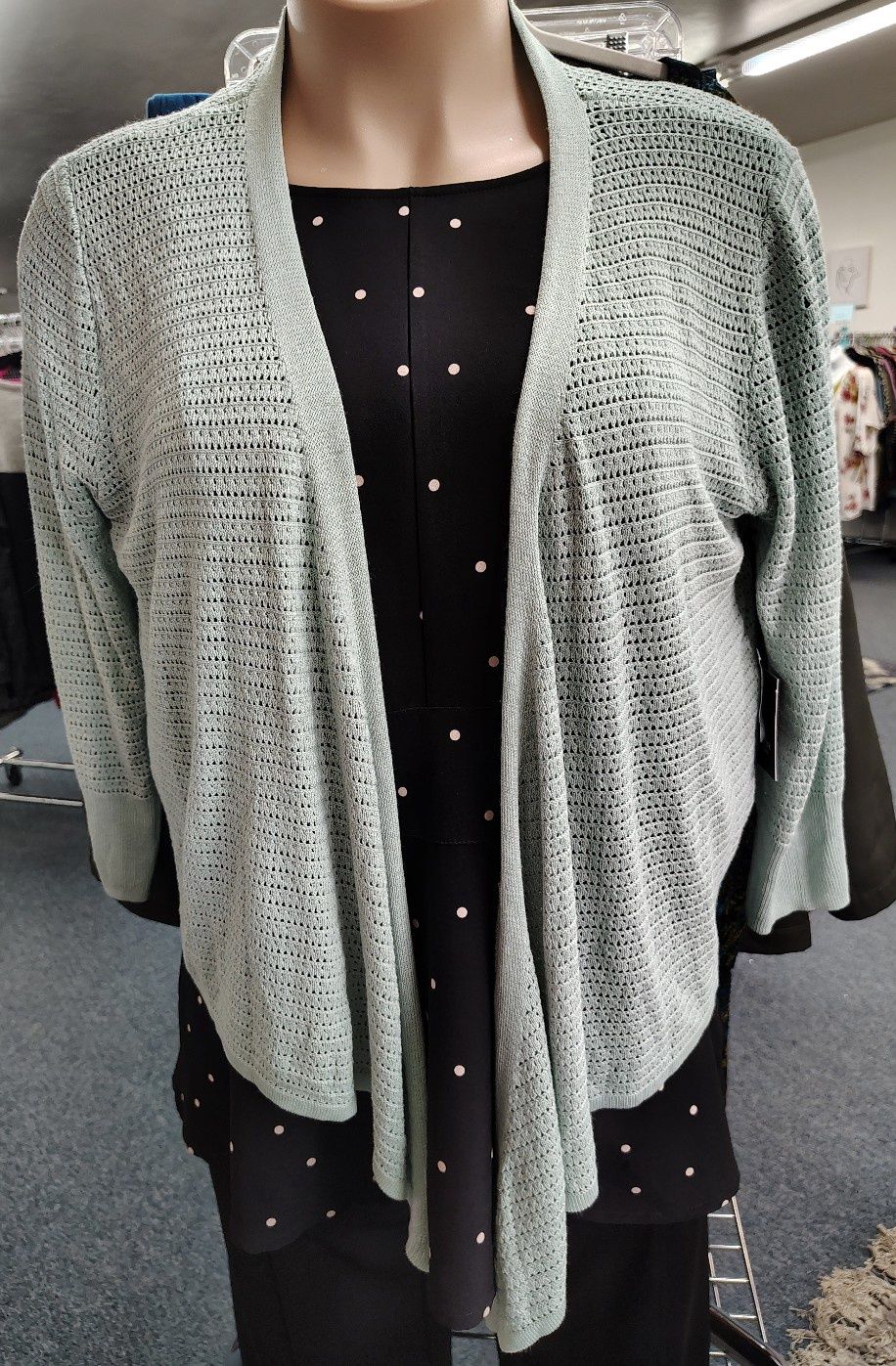 Simply Vera NWT sage green cardigan size xxl