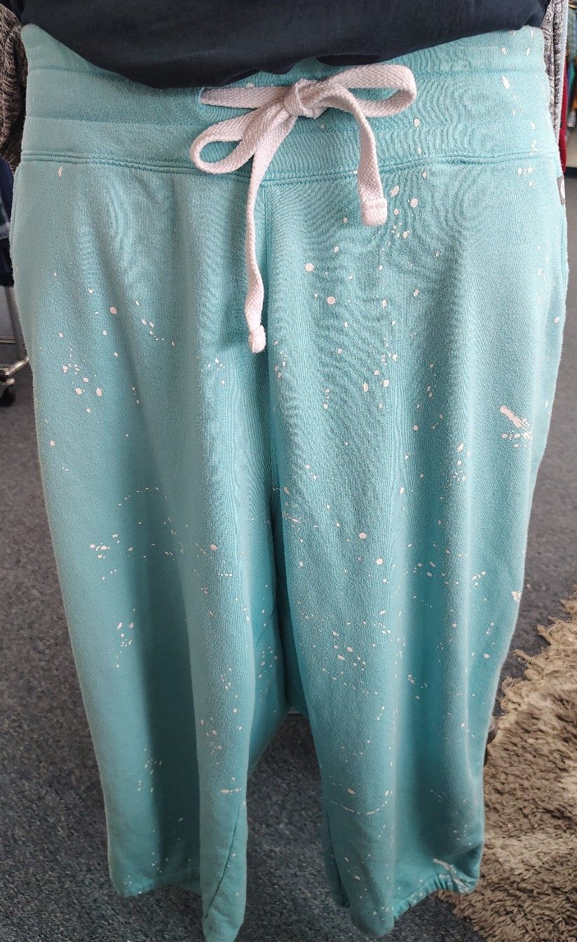 2x Livi Active blue speckled jogger pants