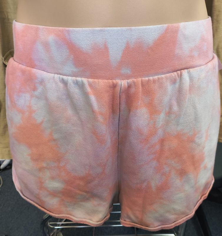 XXL Victorias Secret On Point pink tie dye shorts