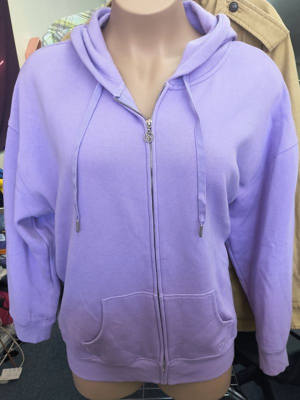 XXL Victorias Secret purple zip hoodie