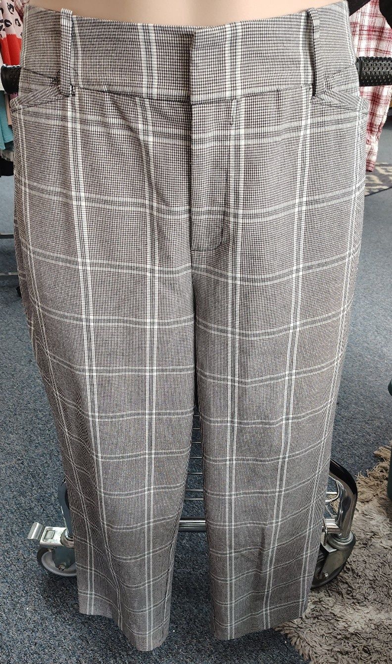 Ava &amp; Viv plaid straight leg dress pants size 16w