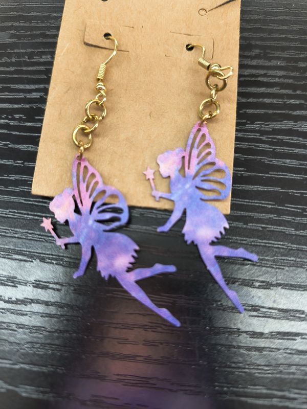 Delicate Fairy earrings handmade whimsical