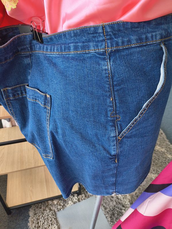 Size 26/4x Torrid denim skort skirt NWT