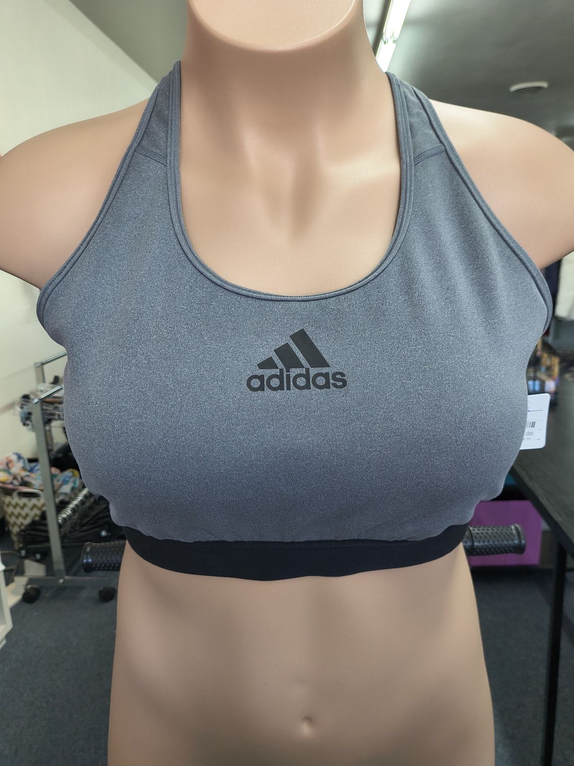 Size 3x Gray Adidas sports bra wireless