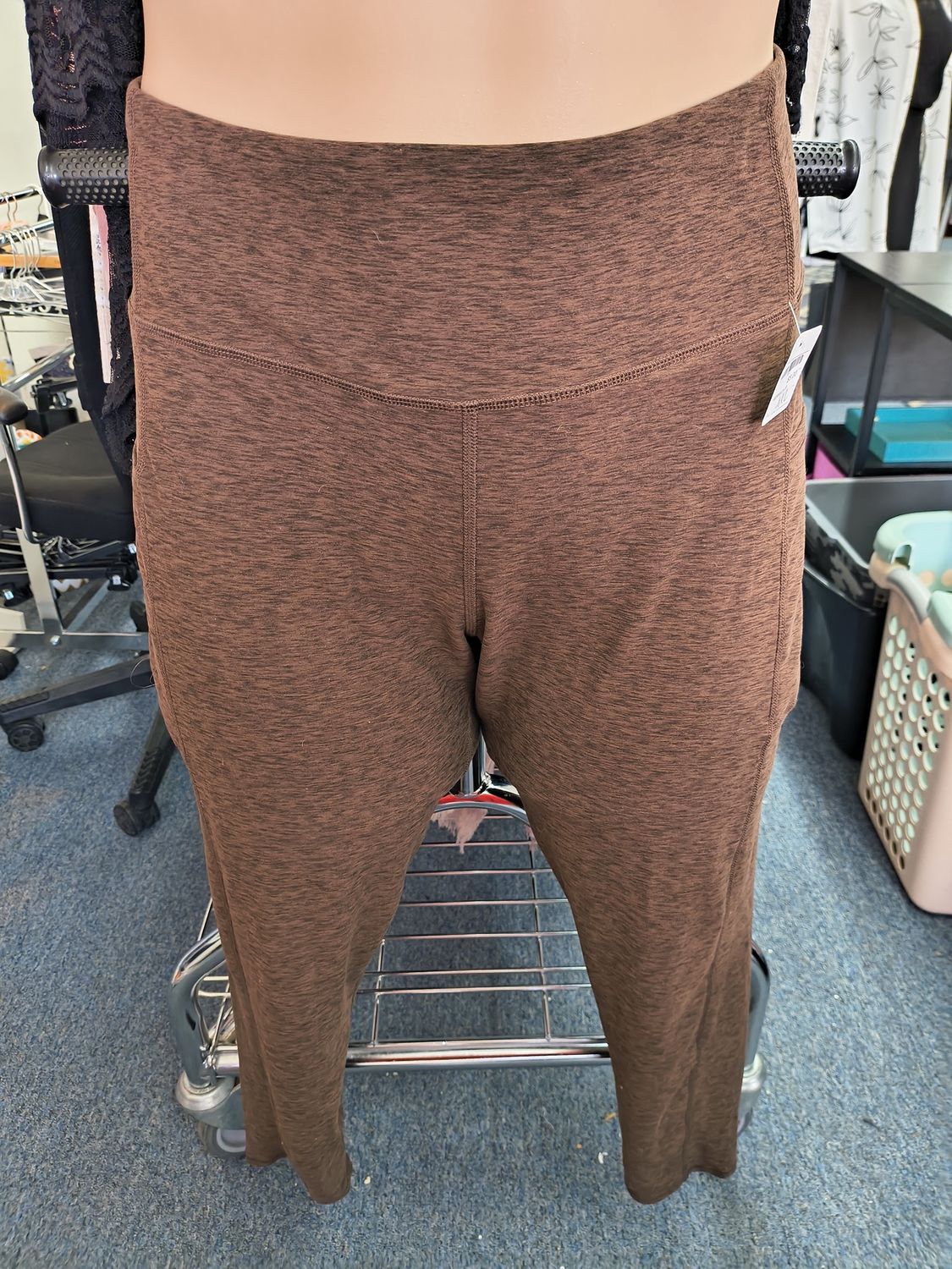 Size XXL Maurices brown heathered leggings athletic