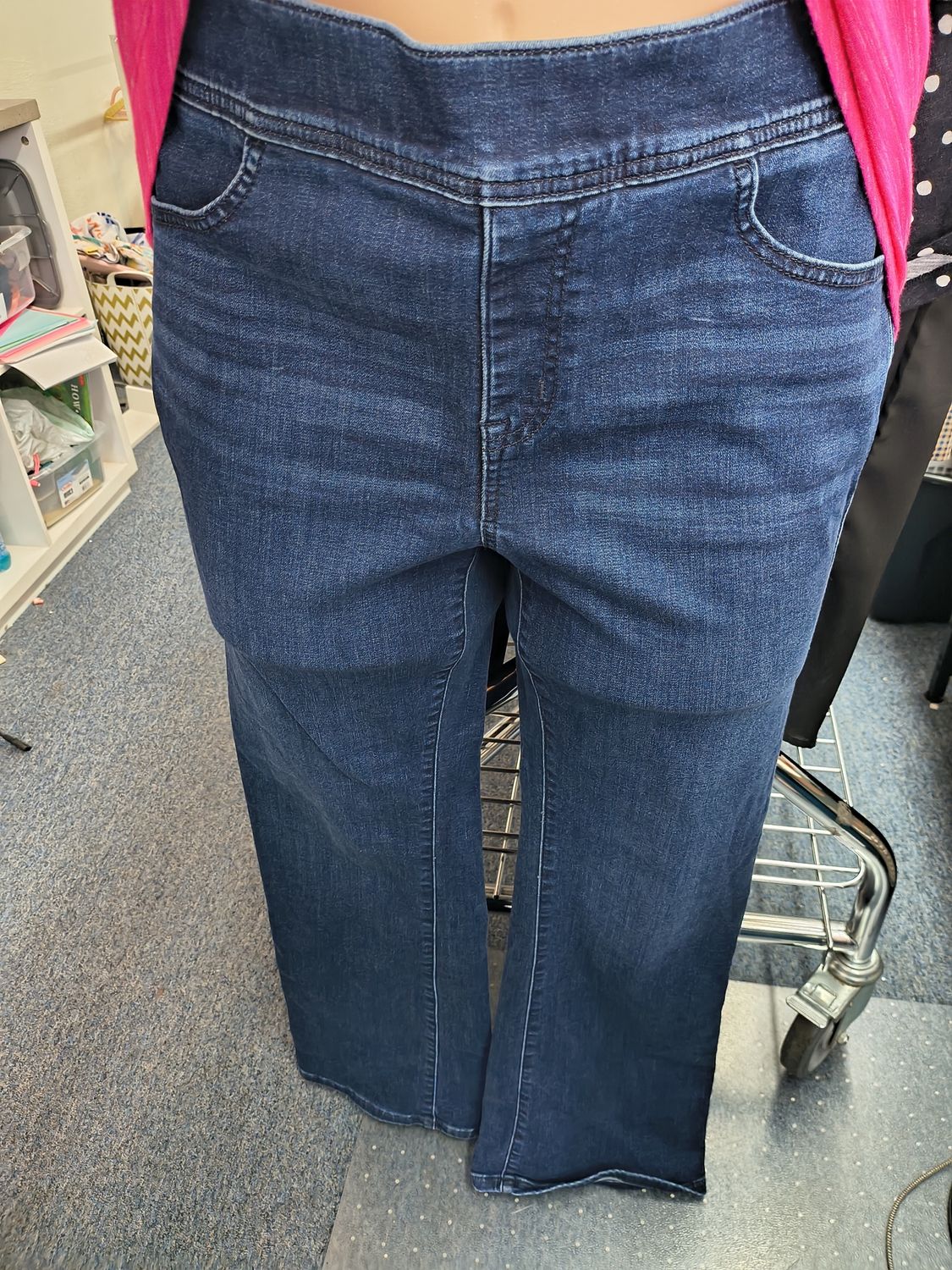 Size 1x Torrid Lean Jean pull on bootcut jeans size 14/16