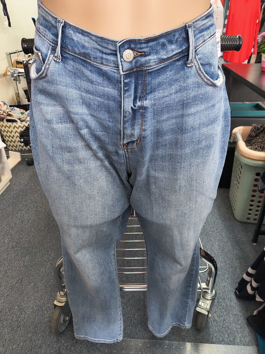 Size 20w Judy Blue slim fit jeans stretchy denim