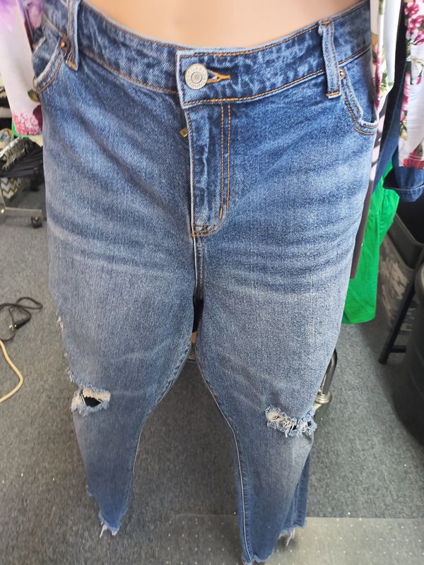 Size 22 tall Torrid perfect boyfriend ankle classic denim jeans