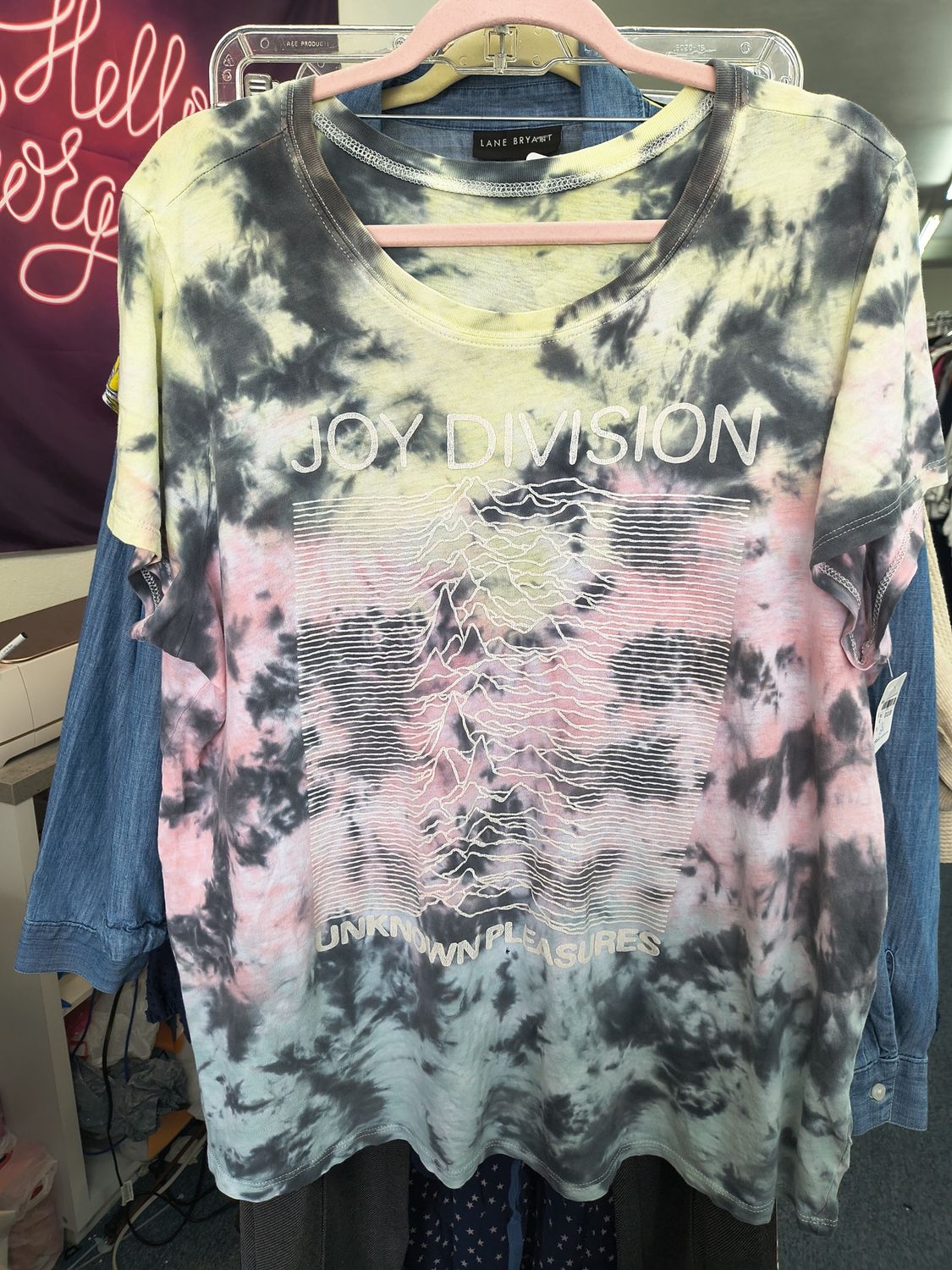 Size 2x Torrid Joy Division band tie dye graphic tee