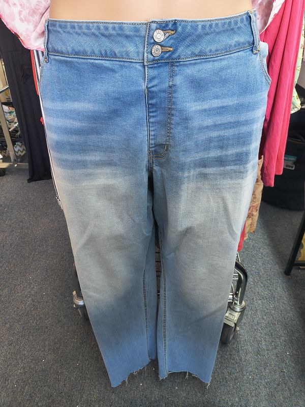 28w petite Cato straight leg light wash jeans