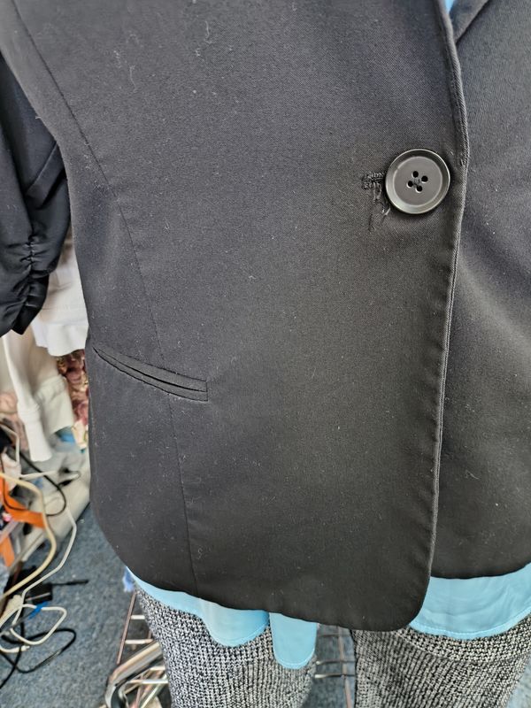 Size 3x Studio by Torrid black one button blazer jacket