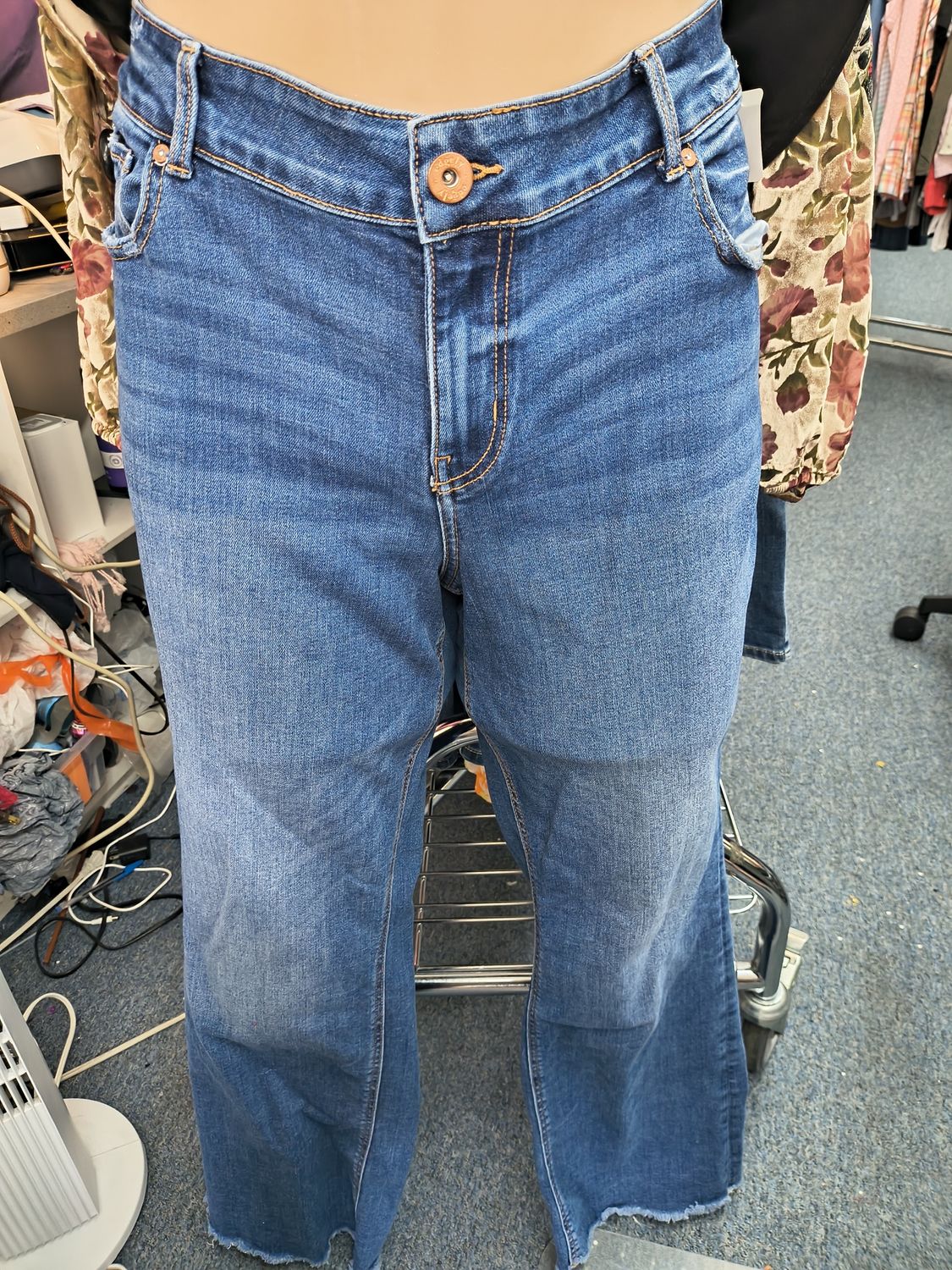 Size 22W Maurices Edgely mid rise slim bootcut jeans