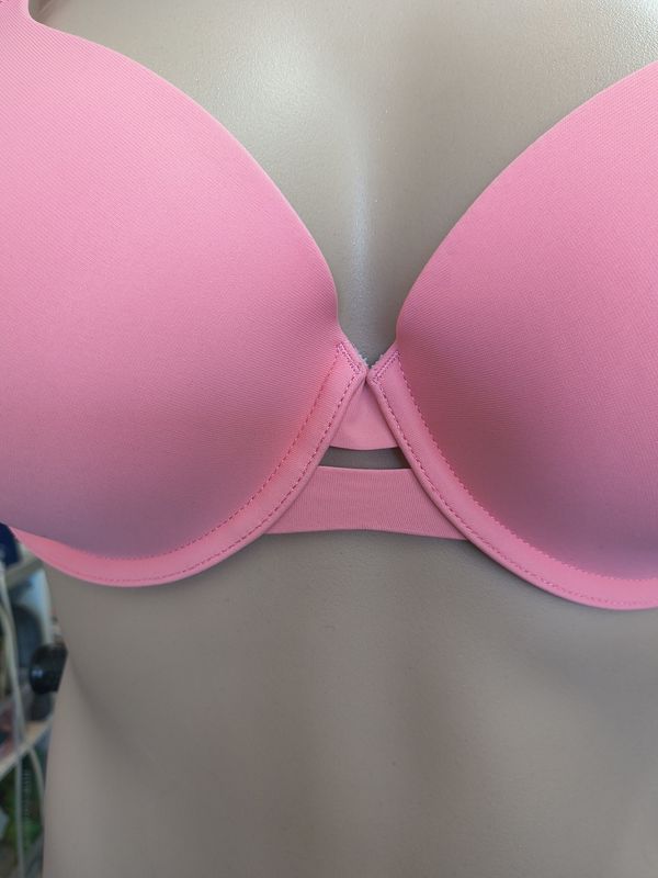 38C Warner's pink underwire push up bra