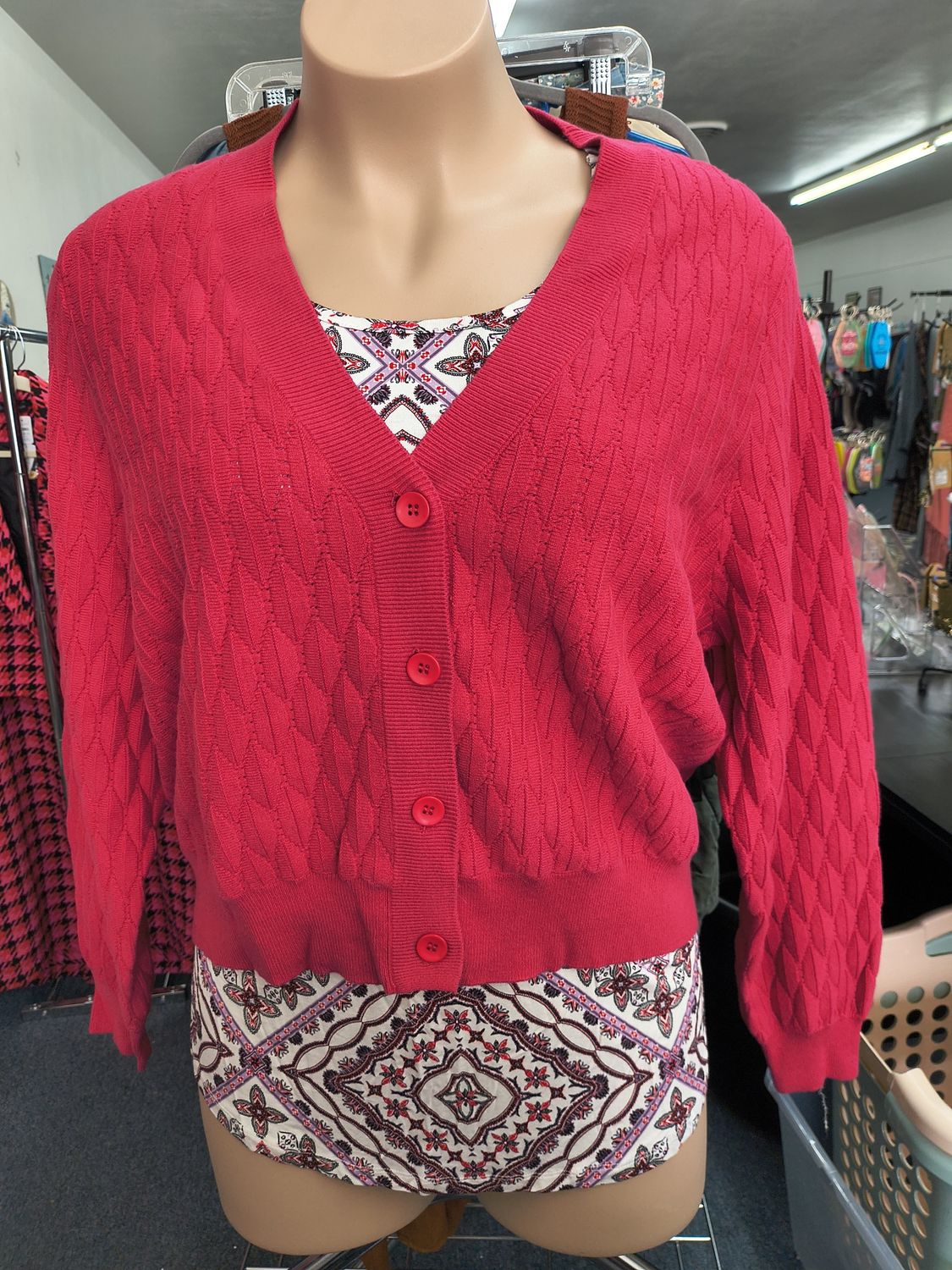 2x Fashion To Figure NWT pink cardigan sweater
